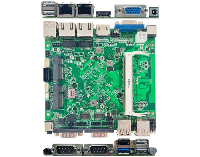 Multi functional industrial host motherboard